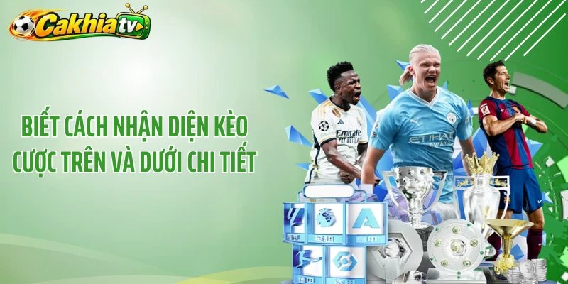 Biết cách nhận diện kèo cược trên và dưới chi tiết