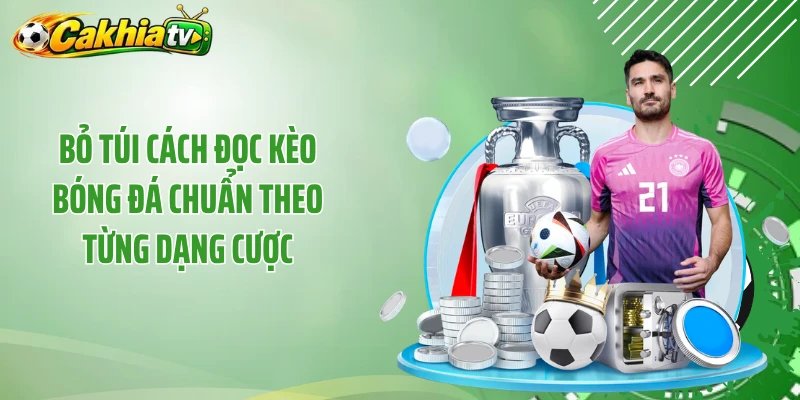 Bỏ túi cách đọc kèo bóng đá chuẩn theo từng dạng cược