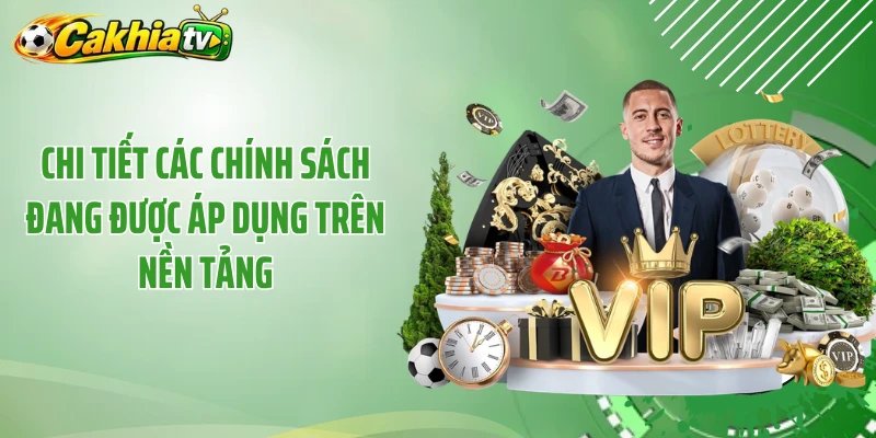 Chi tiết các chính sách đang được áp dụng trên nền tảng