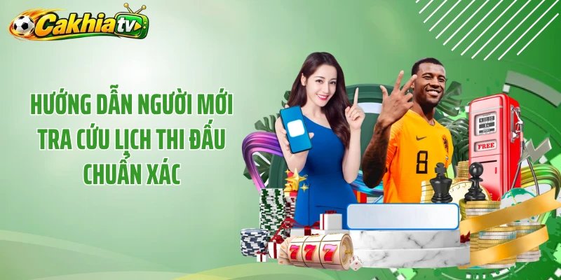 Hướng dẫn người mới tra cứu lịch thi đấu chuẩn xác