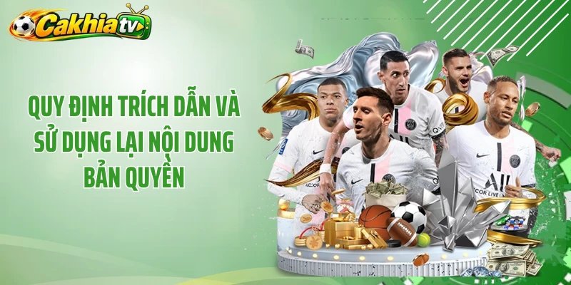 Quy định trích dẫn và sử dụng lại nội dung bản quyền