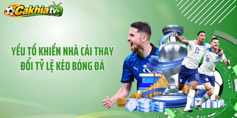 Yếu tố khiến nhà cái thay đổi tỷ lệ kèo bóng đá